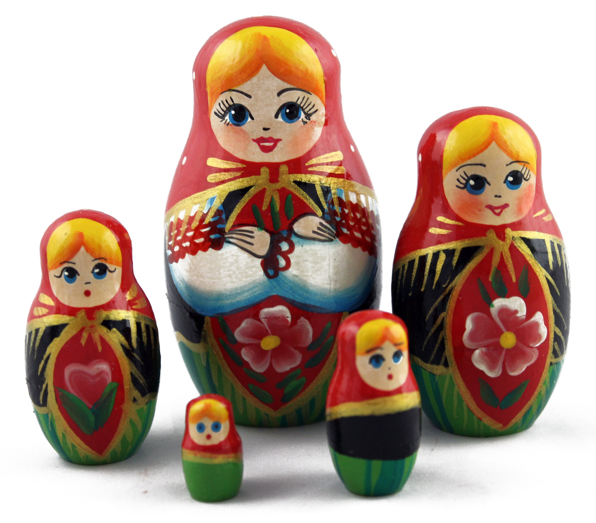 10 pz gufo matrioska per bambole in legno fatto a mano in legno russo 